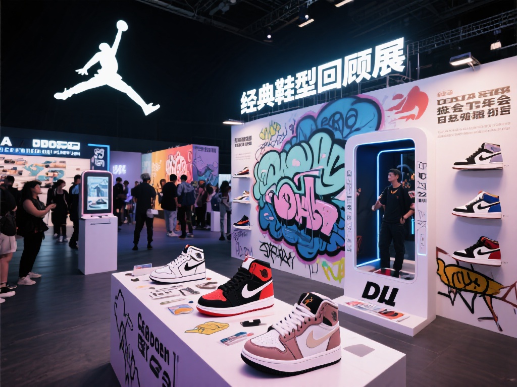互动体验区重新定义活动现场
除了限量版球鞋，年会
