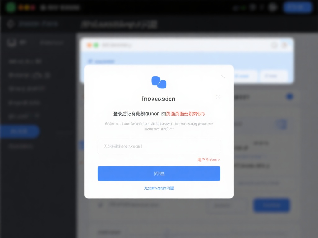 登录后无响应或页面跳转错误
用户偶尔会遇到登录后